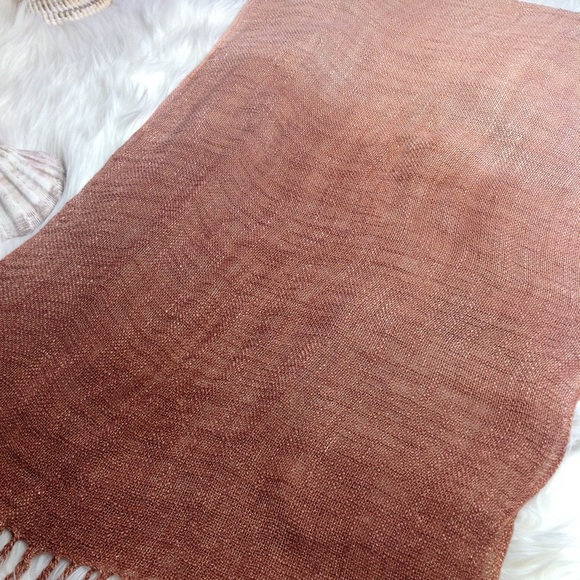 Source Unknown Accessories - Scarf soft ombré natural mauve taupe shade